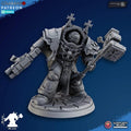 Lord of the Temple Exterminator by Ghamak Fantasy 28/32mm Scale Miniature, 38mm tall