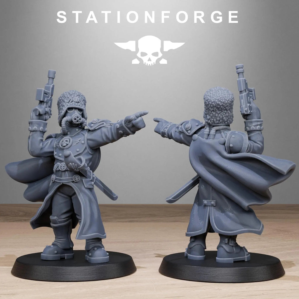 Grim Guard Royals by Station Forge 28/32mm Heroic Scale Miniature, 32mm tall, 10 Units