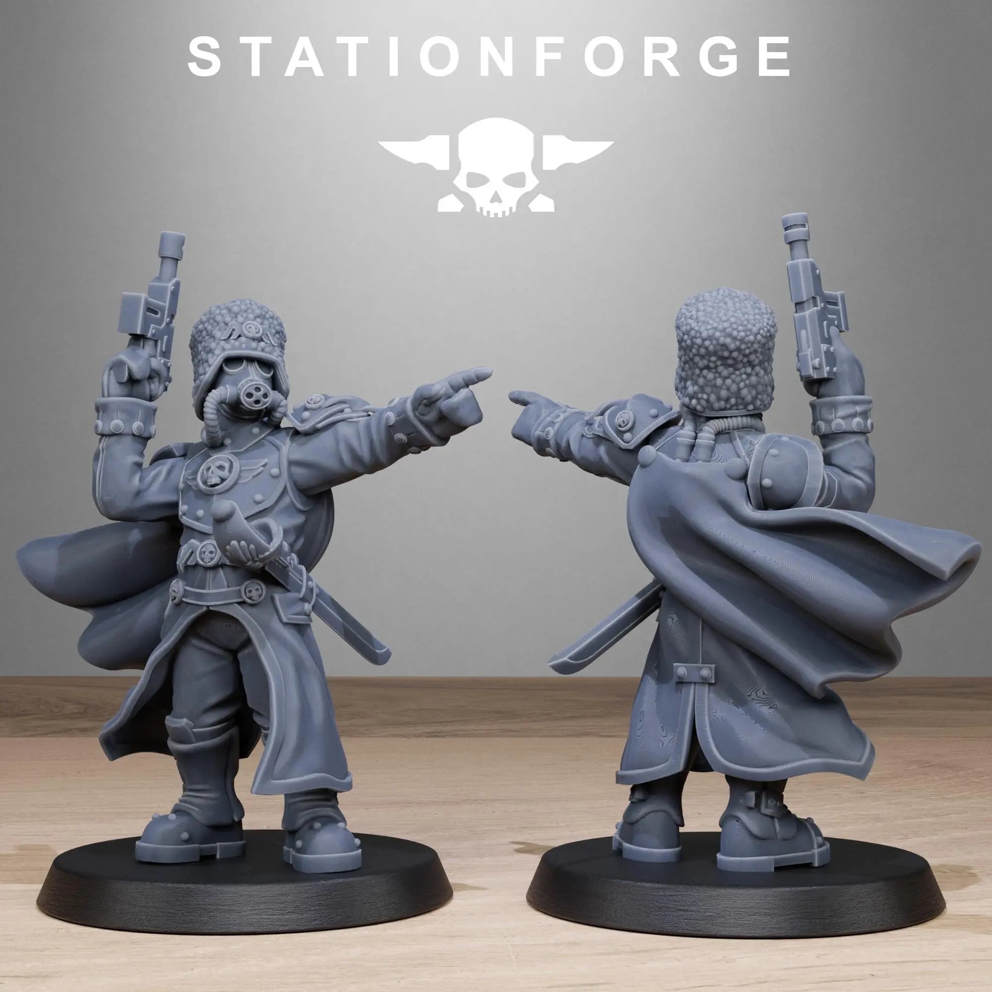 Grim Guard Royals by Station Forge 28/32mm Heroic Scale Miniature, 32mm tall, 10 Units