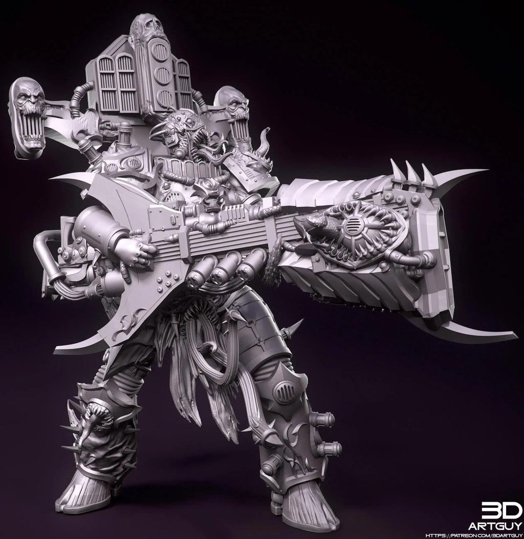 Noisy Junkie by 3DArtGuy 32mm scale, 50mm or 100mm