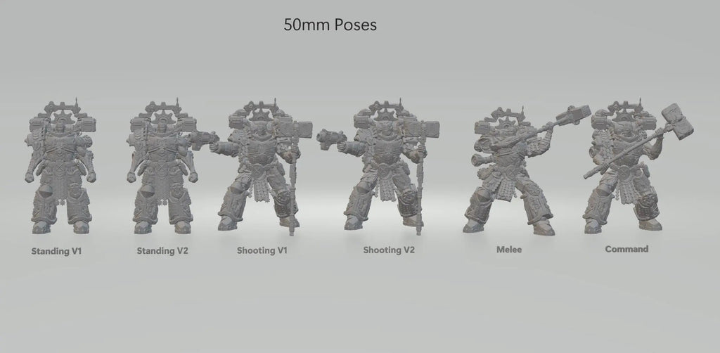The Relentless One by 3DArtGuy 32mm scale, 50mm or 100mm, Miniature War Gaming Figure