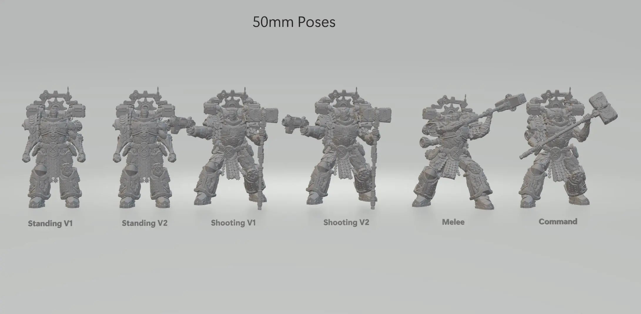 The Relentless One by 3DArtGuy 32mm scale, 50mm or 100mm, Miniature War Gaming Figure