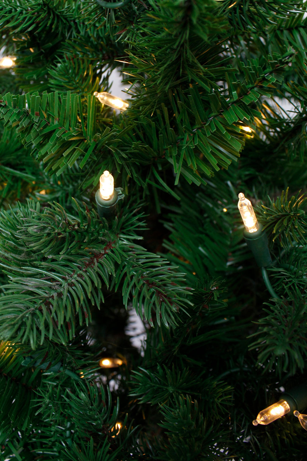 4' Prelit Balsam Fir Half Tree