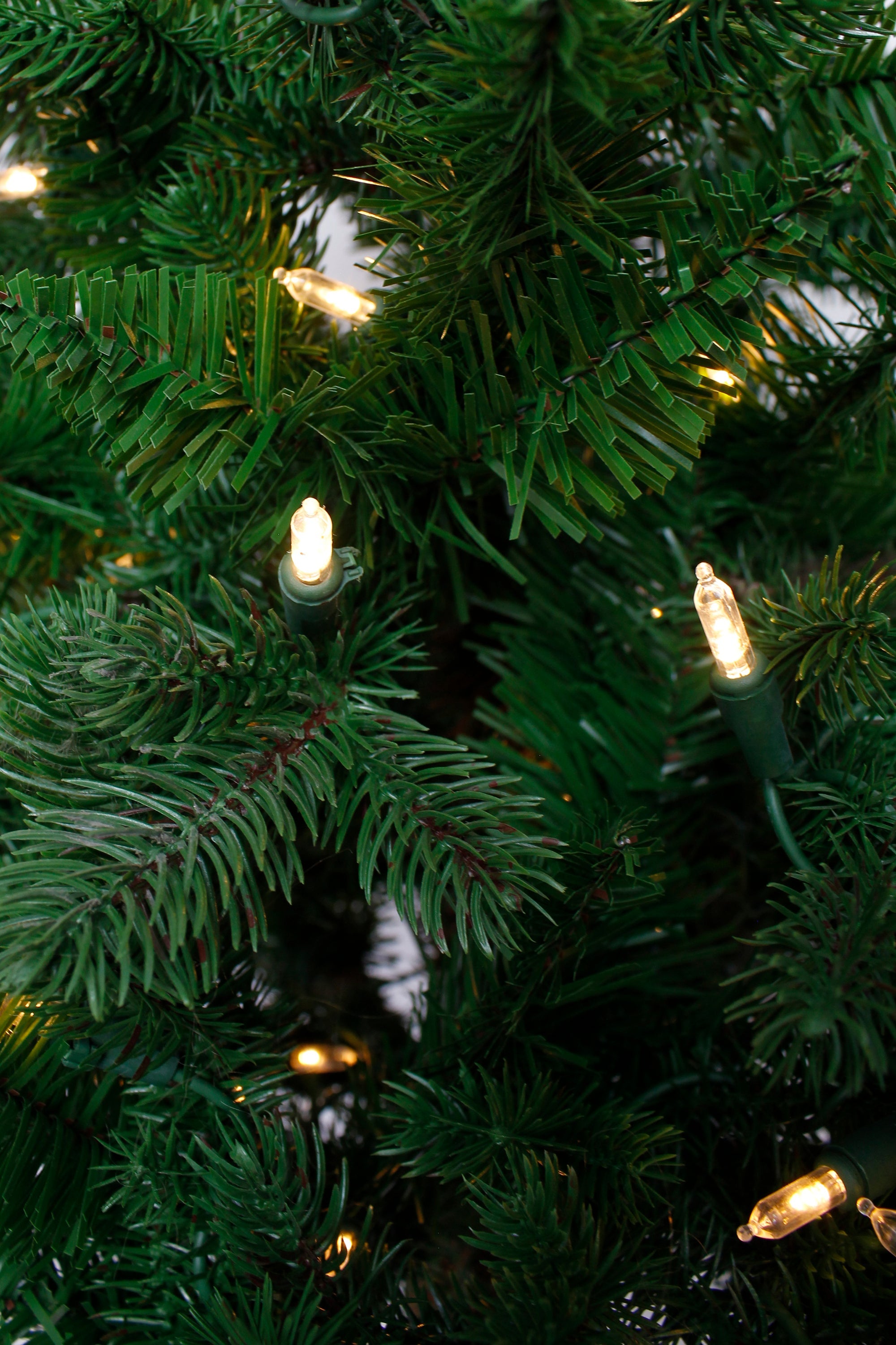 4' Prelit Balsam Fir Half Tree
