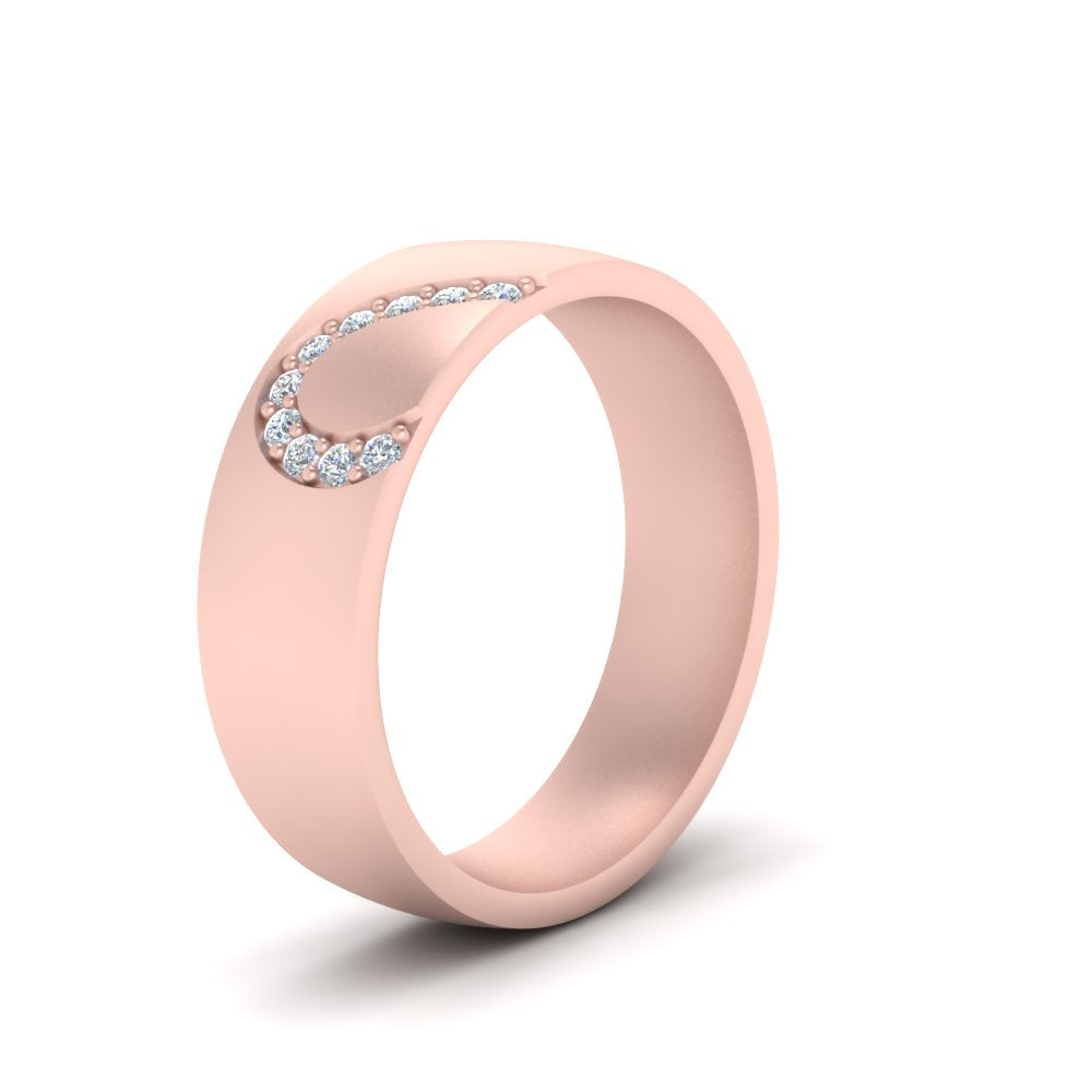 Mens Anniversary Band With Diamonds