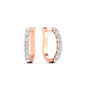 Modern Huggie Hoop Earrings