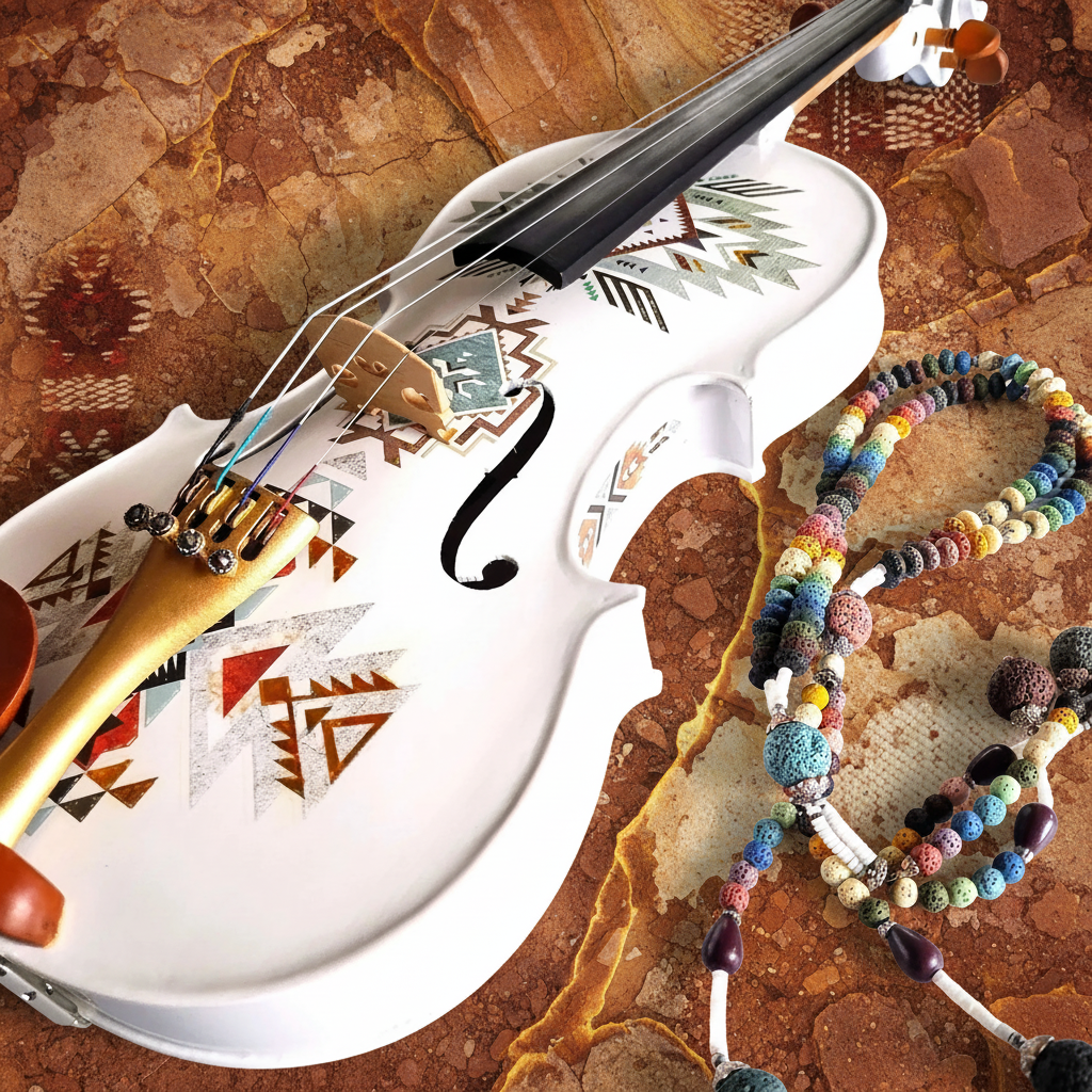Native American Spirit Violin Outfit