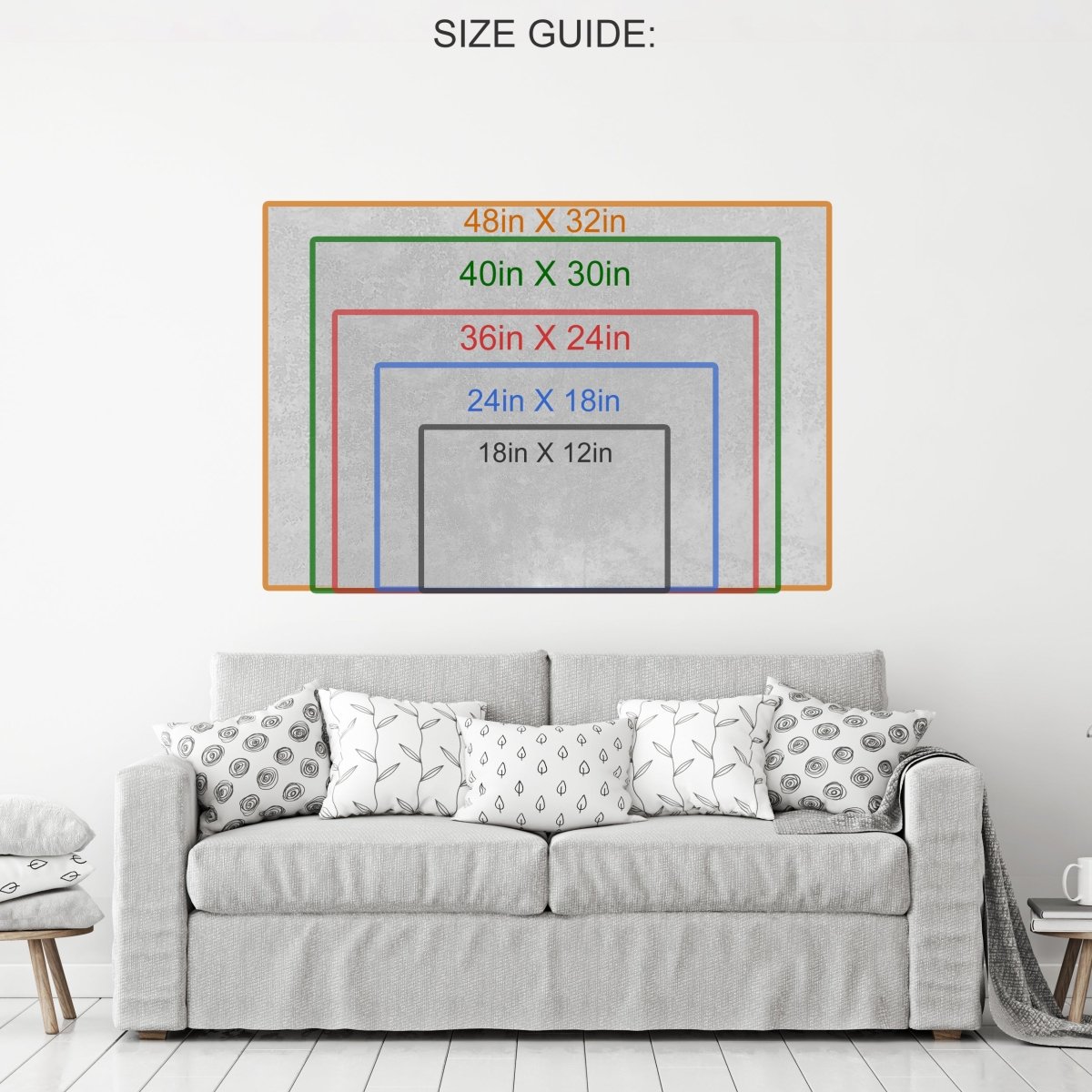 No Guts No Glory, No Legend No Story Canvas Wall Art Boxing Art