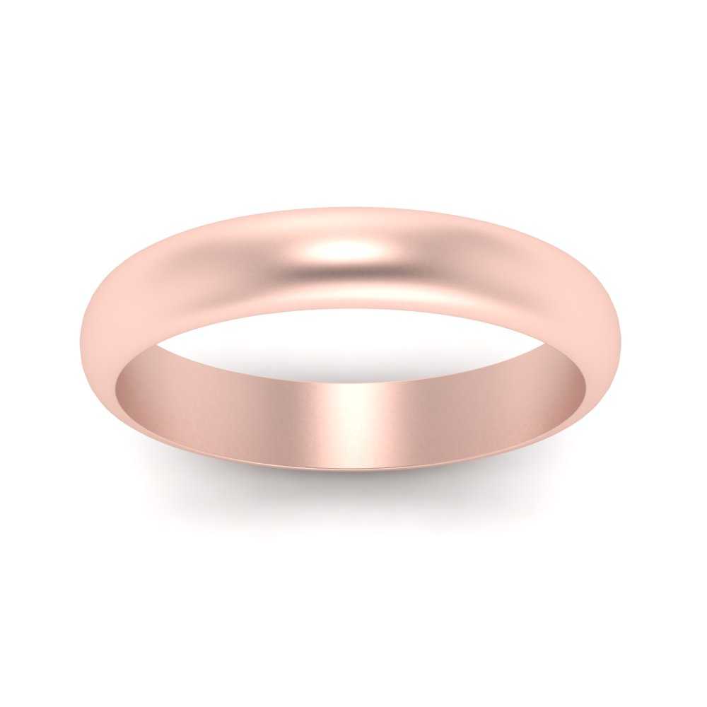 Low Dome 6mm Men Wedding Band