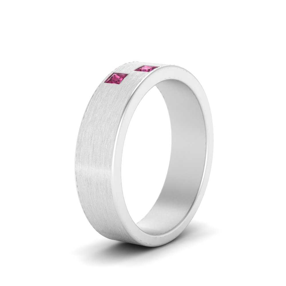 Princess Cut Brush Finish Band