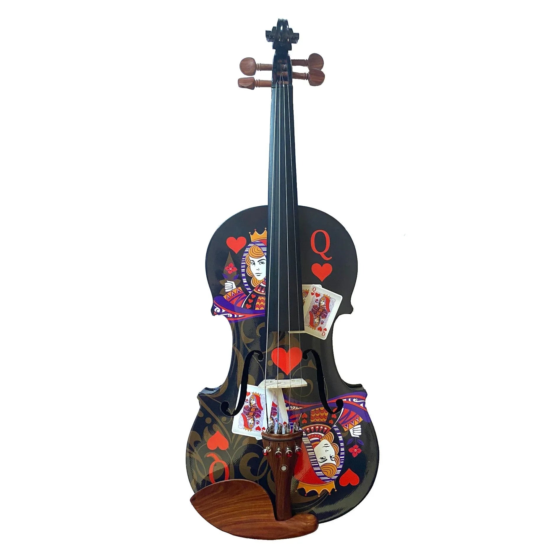 Queen of Hearts Black Violin Outfit