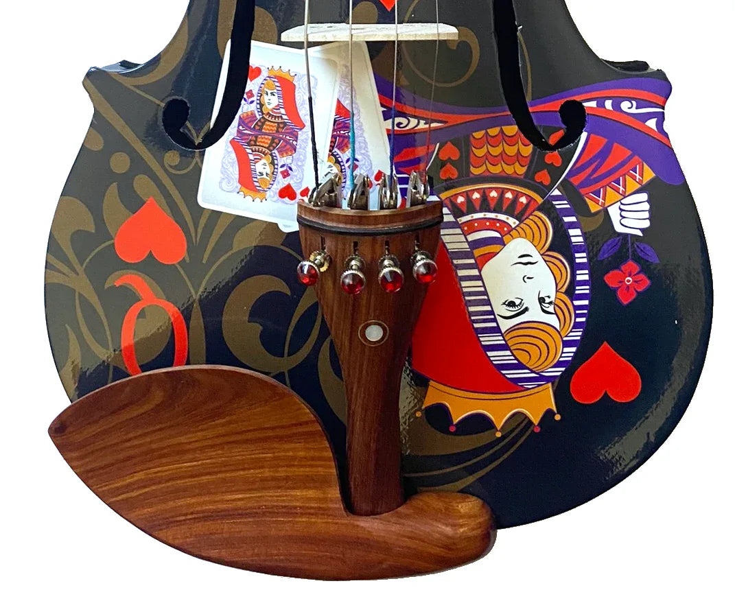 Queen of Hearts Black Violin Outfit
