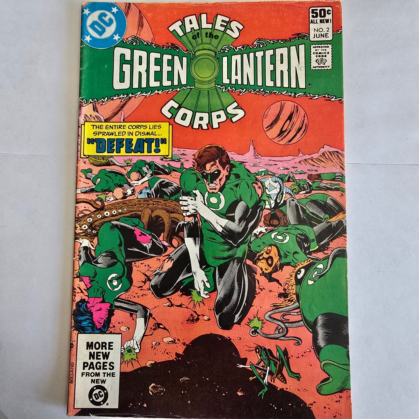 Tales of the Green Lantern Corps #2 (1981) DC Comics | Bronze Age | VG