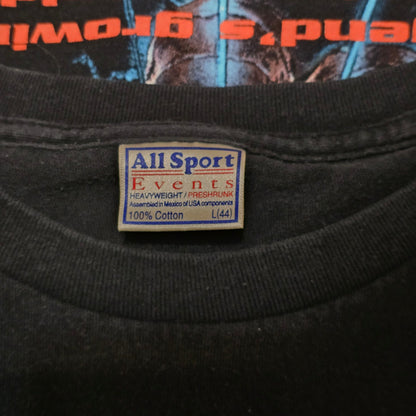 Vintage 2000 KISS Farewell Tour T-Shirt World Tour 2000 All Sport L Band Tee