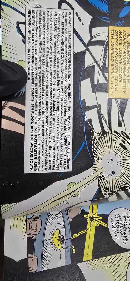 Venom: Lethal Protector #4 (1993) – Marvel Comics