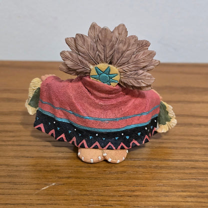 1996 Enesco Friends of the Feather Figurine “Harvest of Thanks” by Karen Hahn