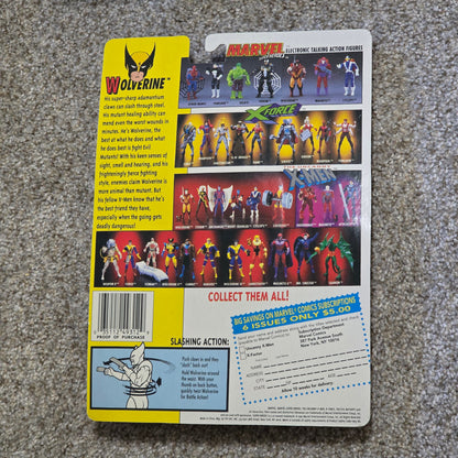 Vintage Wolverine Toy Biz Uncanny X-Men 2nd Edition Figure Sealed Carded