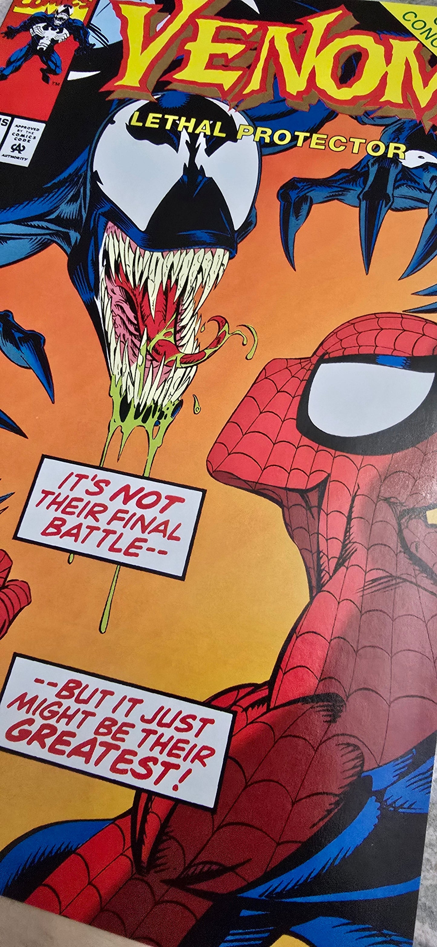 Venom: Lethal Protector #6 (1993) – Final Issue – Marvel Comics