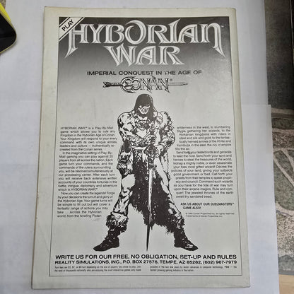 Savage Sword of Conan #166 (Nov 1989) Marvel Magazine