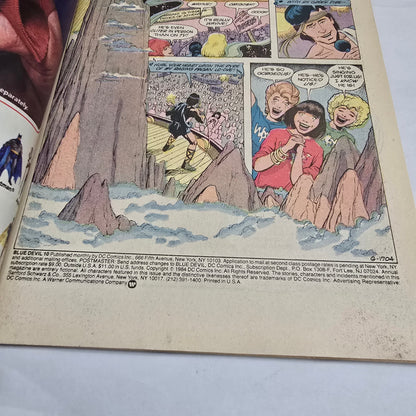 Blue Devil #10 (1985) DC Comics FN