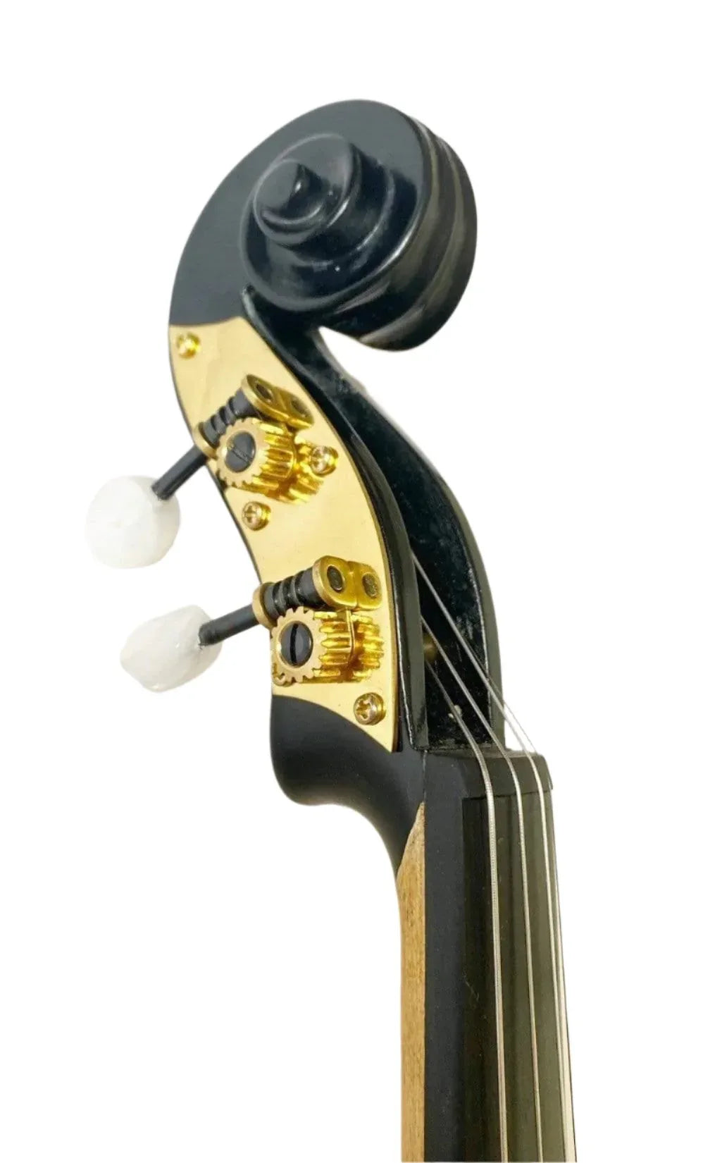 Electric Blue Lightning Violin