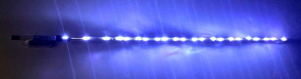 Rozanna's Glow Bow Angel White Carbon Fiber Violin Bow