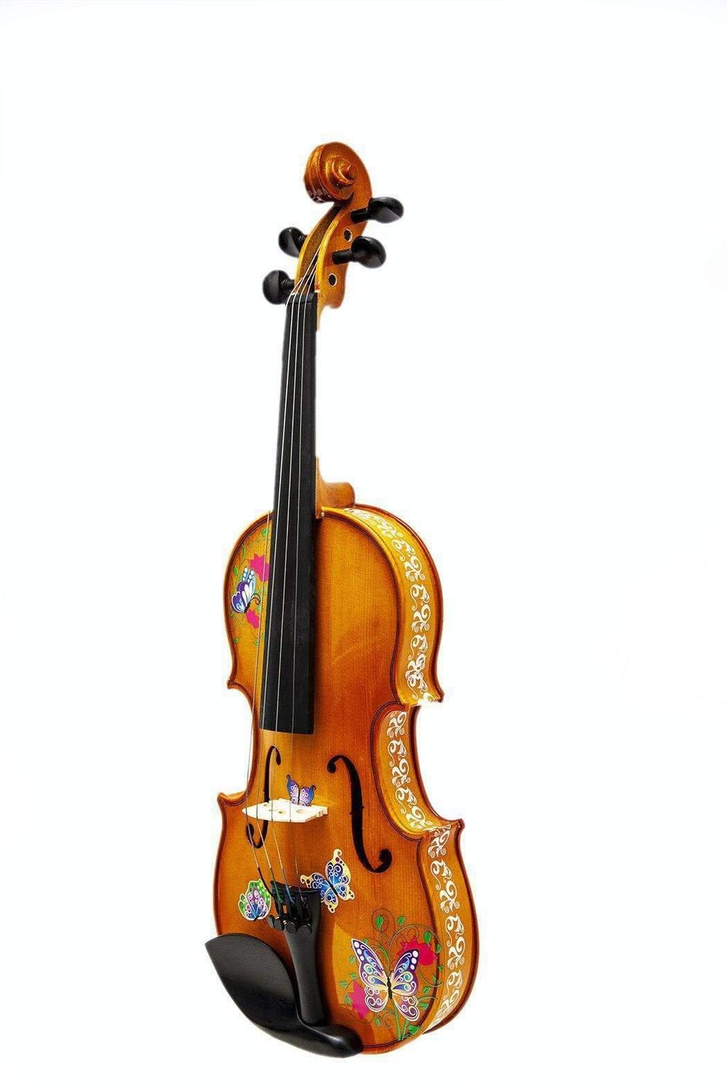 Rozanna's Violins Butterfly Dream II Violin, Ornate sides