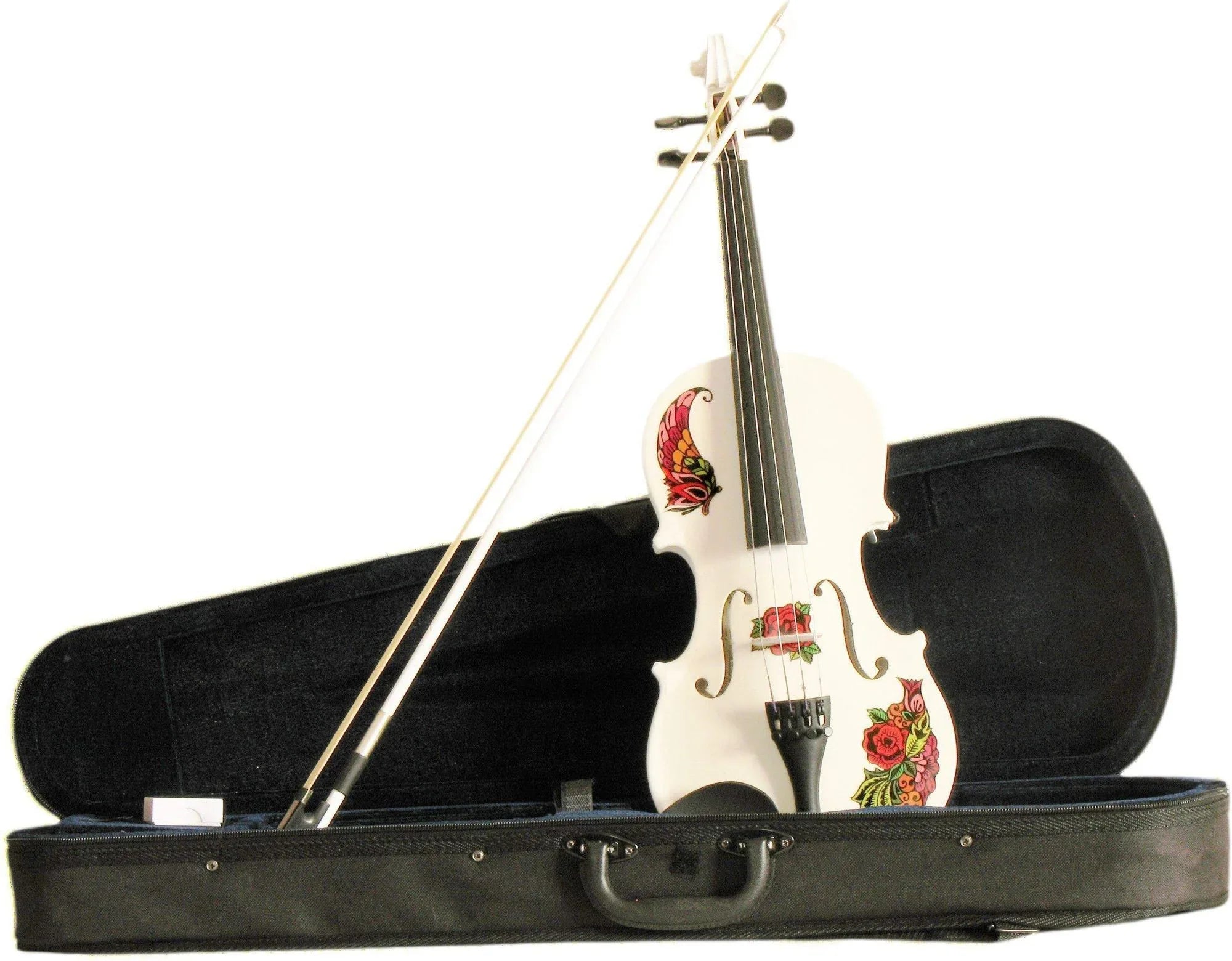 Rozanna's Butterfly Rose Tattoo White Violin Outfit
