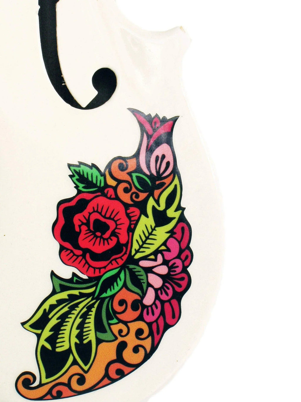 Rozanna's Butterfly Rose Tattoo White Violin Outfit