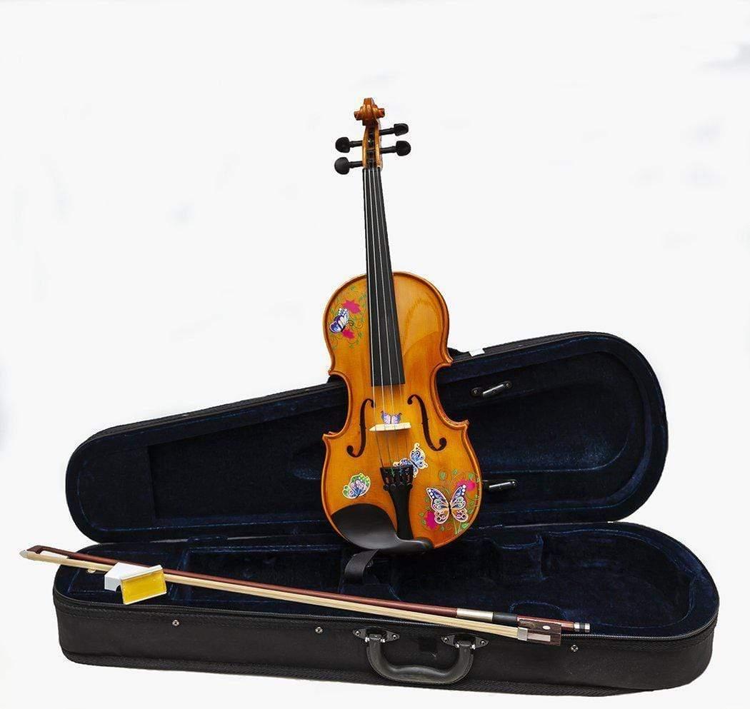 Rozanna's Violins Butterfly Dream II Violin, Ornate sides