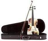 Sunflower White Glitter Violin Outfit
