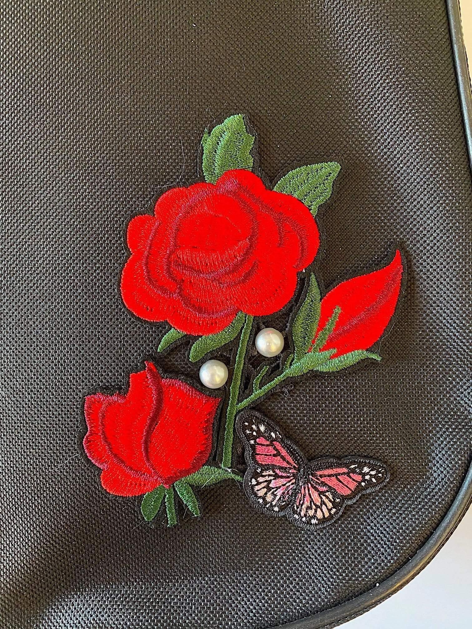 Rozanna's Butterfly Rose Violin Case
