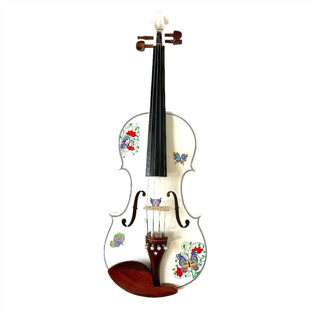 Rozanna's Violins Butterfly Dream II White Violin Outfit