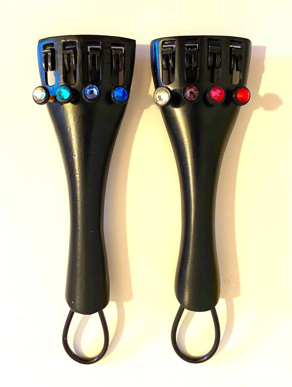 Ruby's Red Crystalline Violin Tailpiece