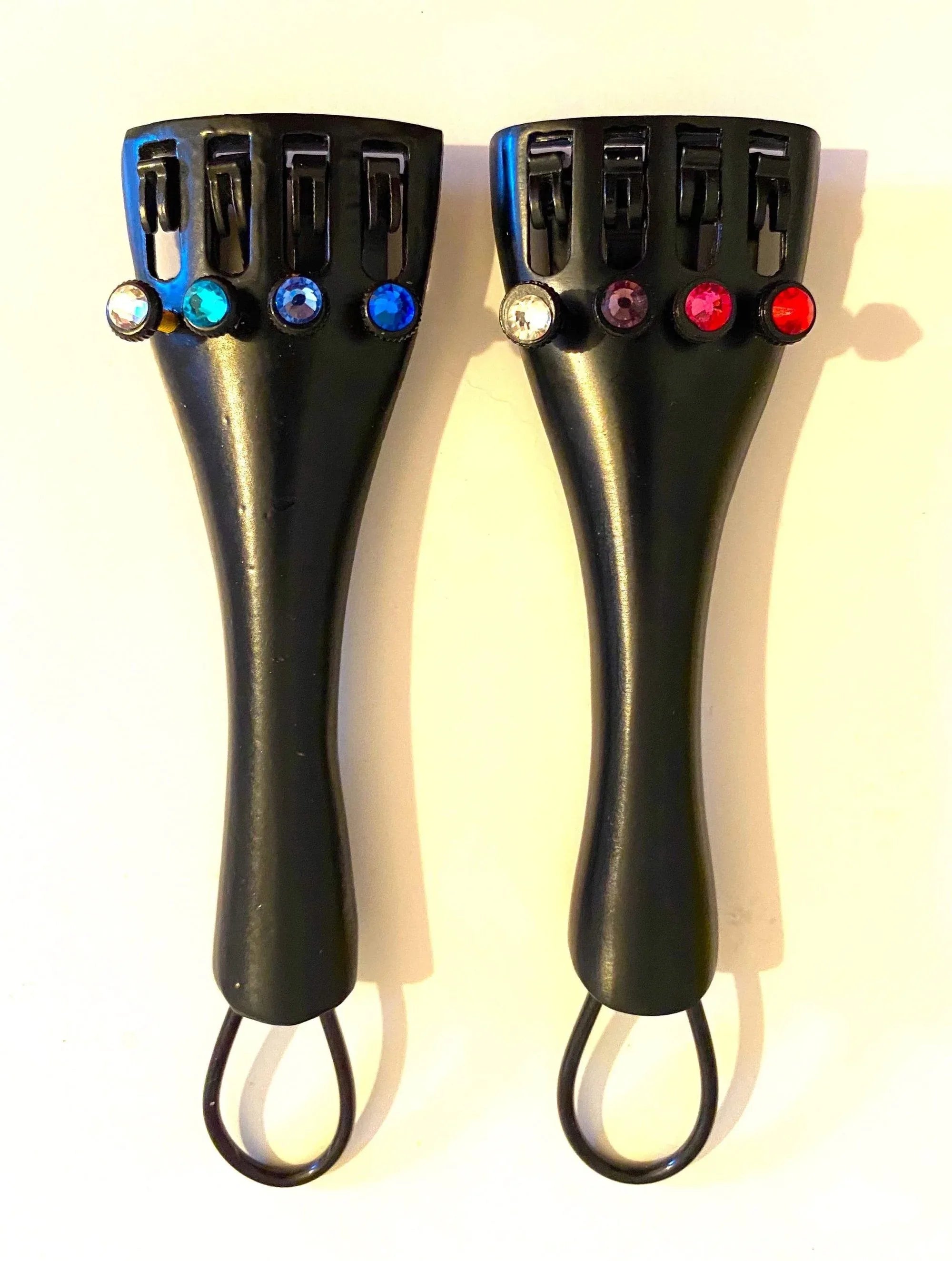 Ruby's Red Crystalline Violin Tailpiece