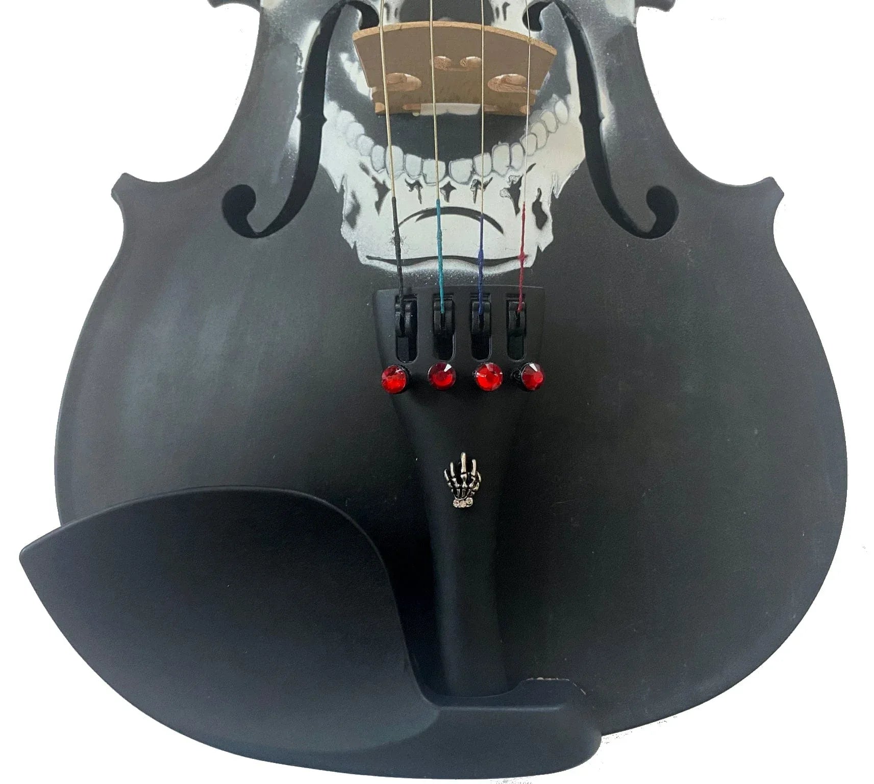 Scourge of War Skull Violin Outfit