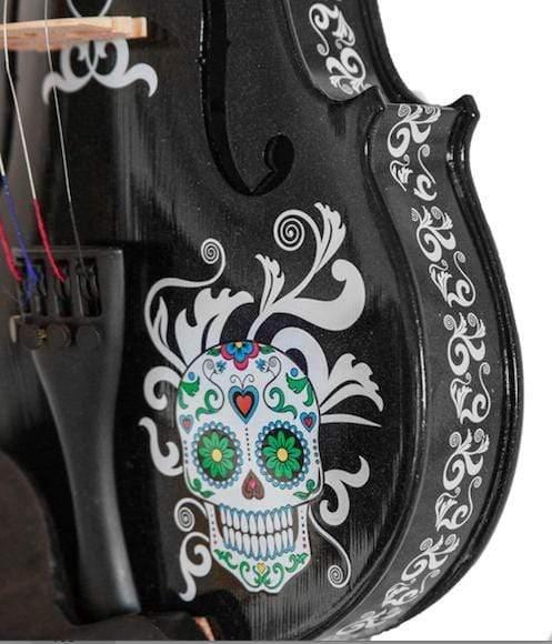 Cinco de Mayo Black 1/4 Violin Outfit