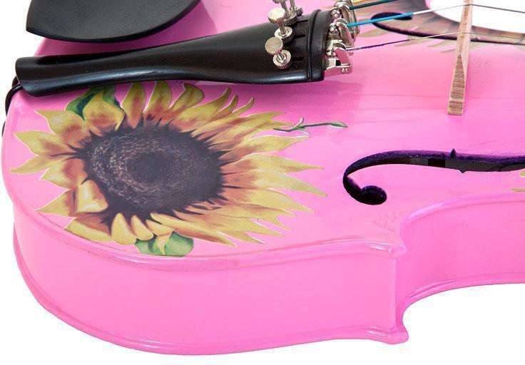 Sunflower Delight Pink Glitter Violin Outfit