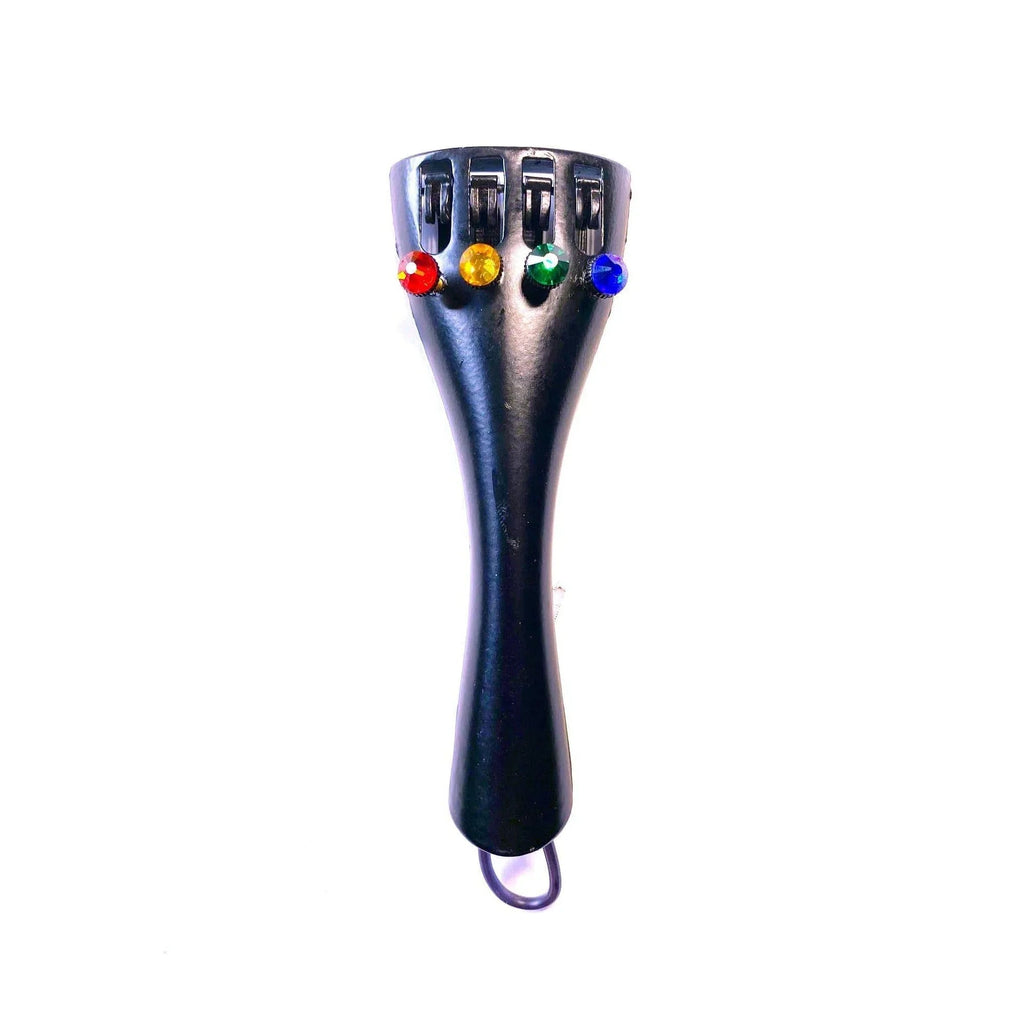 Color Coded Crystaline Violin Tailpiece