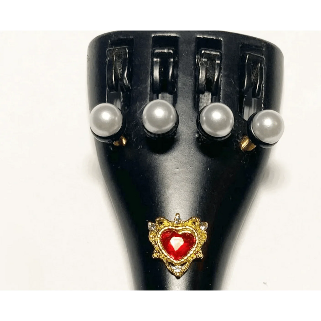 Rozanna's Love Song Bejeweled Violin Tailpiece