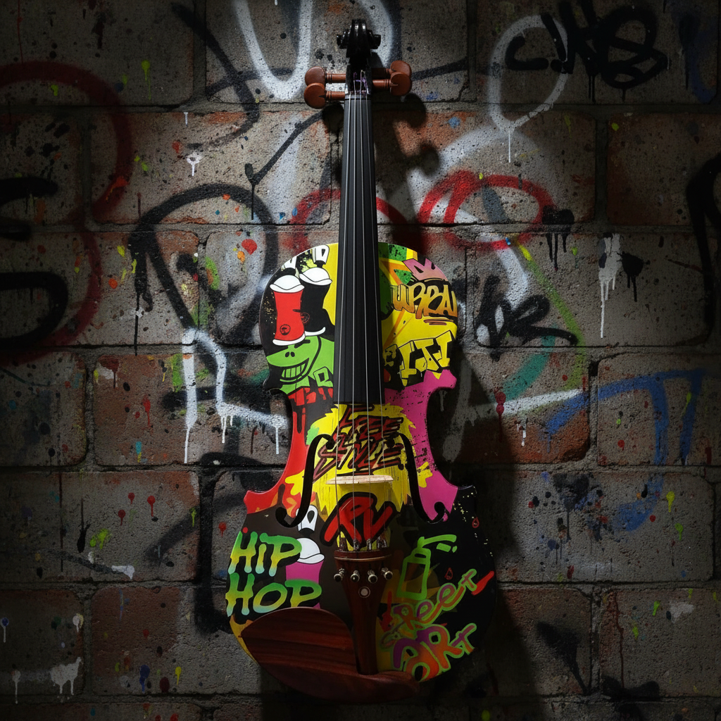 Rozanna's Graffiti Art Violin Outfit