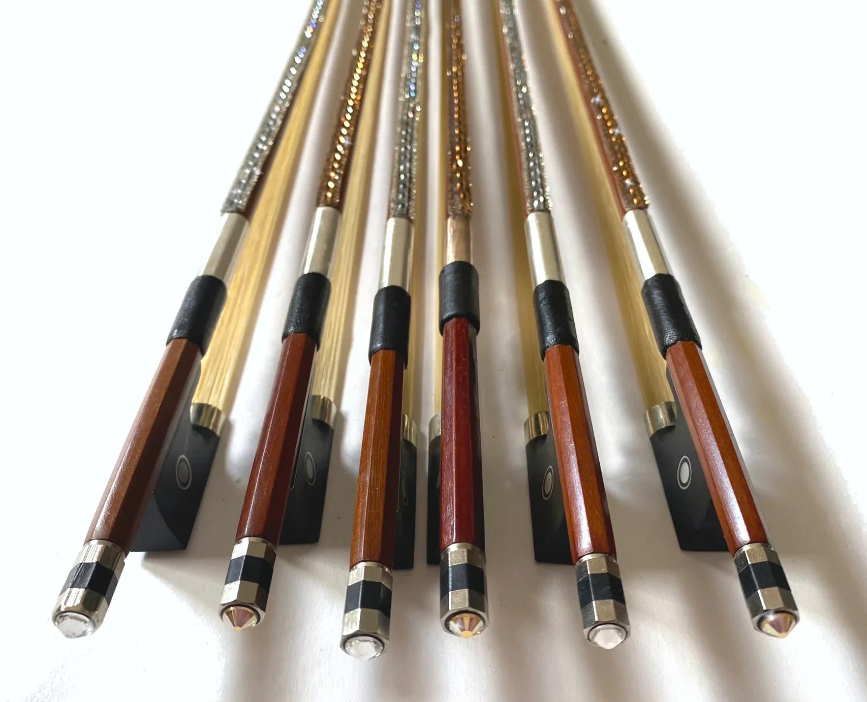 Rozanna's Bling Silver Violin Bow