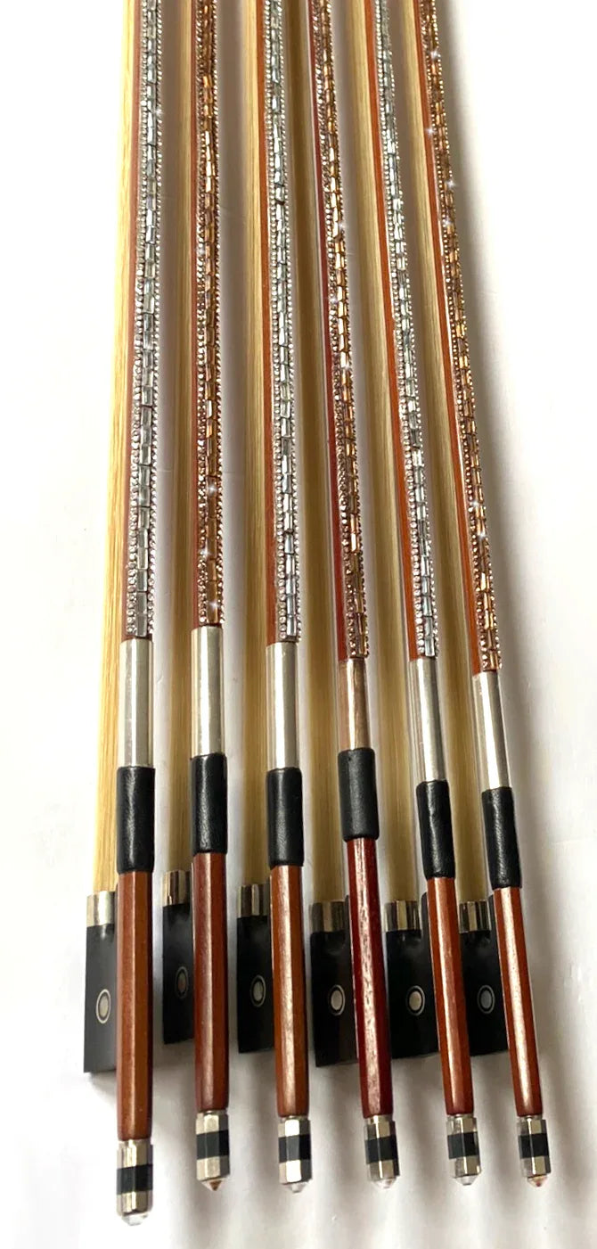 Rozanna's Bling Silver Violin Bow