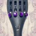Skeleton Hand Violin Tailpiece
