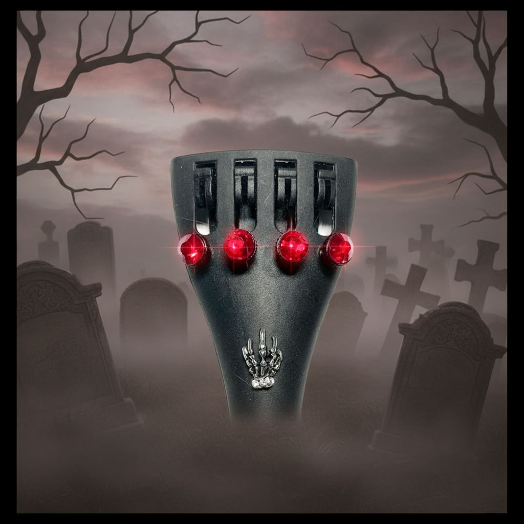 Skeleton Hand Violin Tailpiece