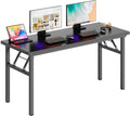 Spacious 62 Inch Office Desk with Metal Frame