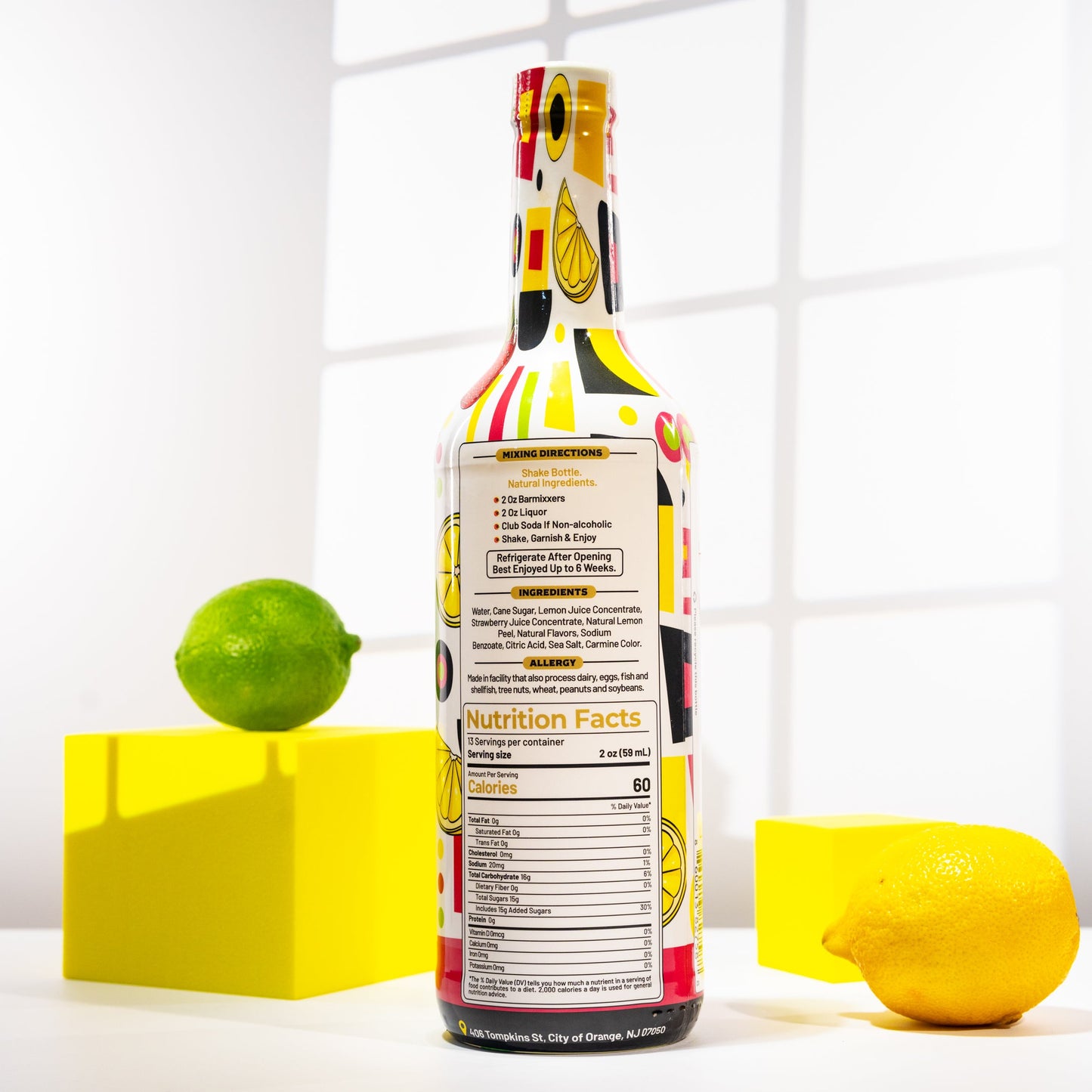Cocktail Mixer Strawberry Lemon Drop - 750Ml