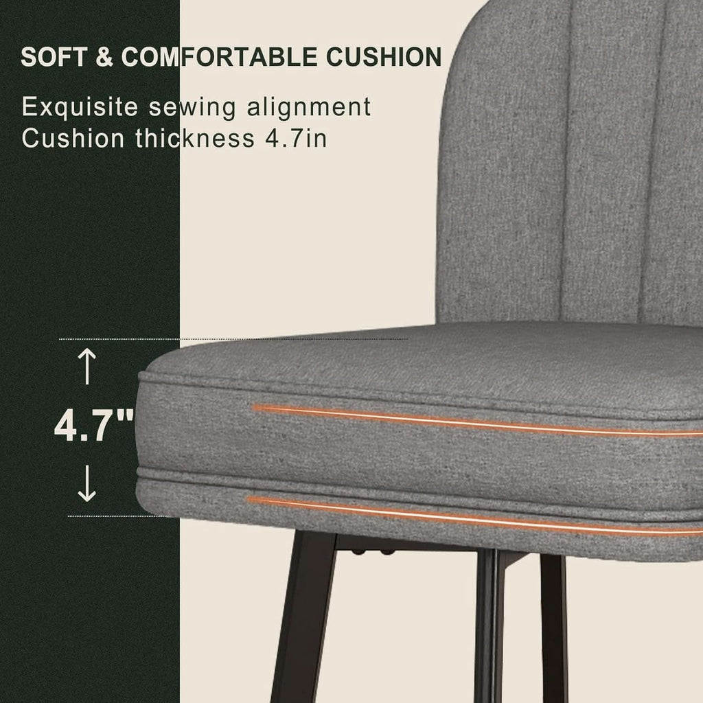 26 Counter Height Bar Stools Set Of 3 Gray Faux Leather