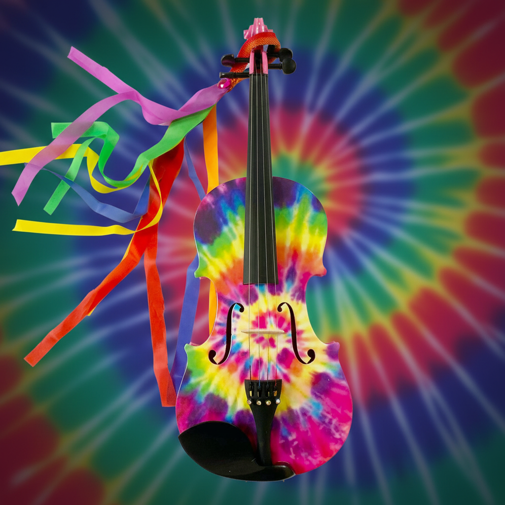 Tie Dye Violin Outfit