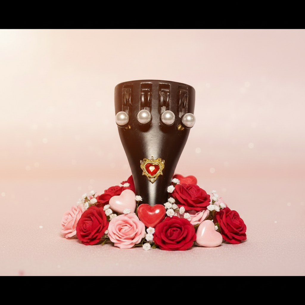 Rozanna's Love Song Bejeweled Violin Tailpiece